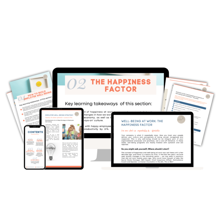 The happiness factor handbook